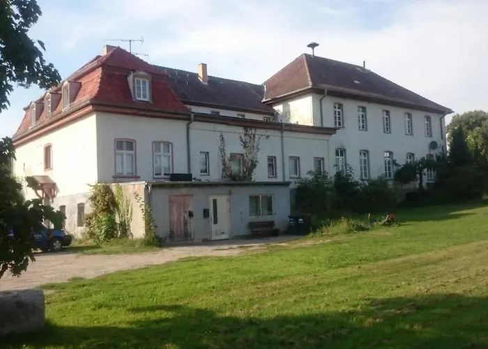 Nyaraló Gutshaus Am Nationalpark Unteres Odertal