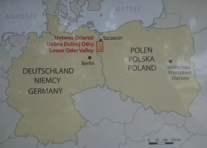 Nyaraló Gutshaus Am Nationalpark Unteres Odertal